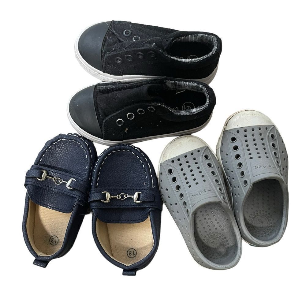 Bundle of kids shoes. Native Shoe, Cat & Jack.